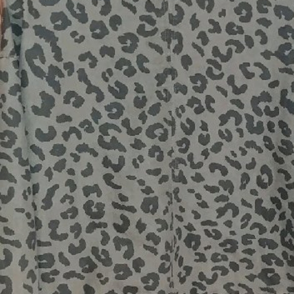 Umgee denim leopard print jacket - Picture 8 of 9